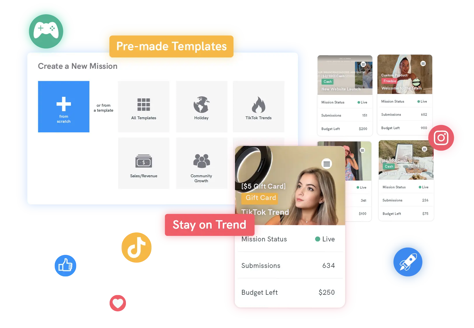 Gamify Engagement - Templates Stay on Trend