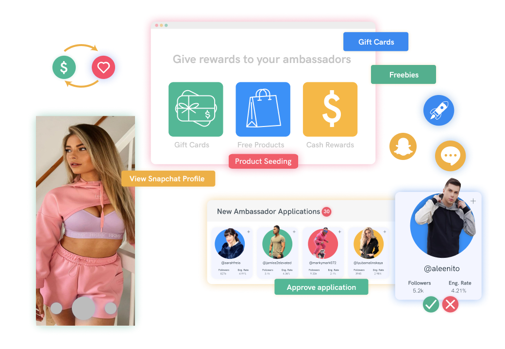 Review Ambassador Applications_Snapchat_Social_Intergrations