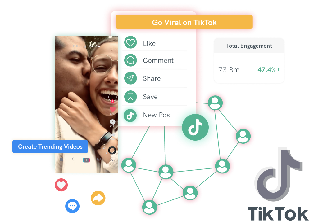 Go Viral with our TikTok Social Integration_