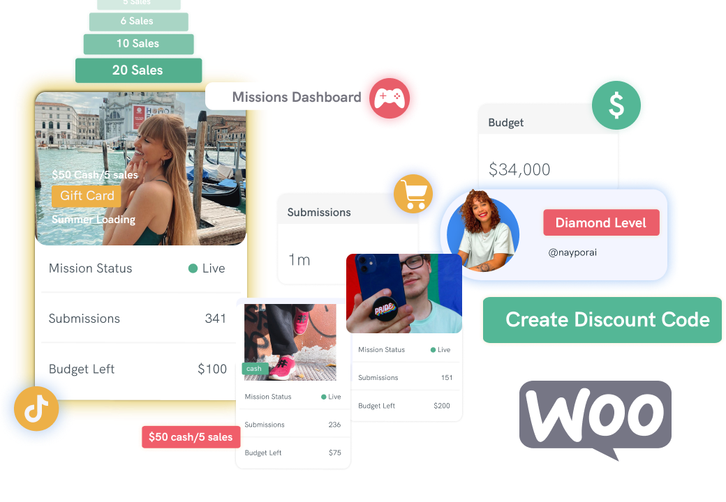 Ambassador Discount Codes_Woo_ecommerce_integration